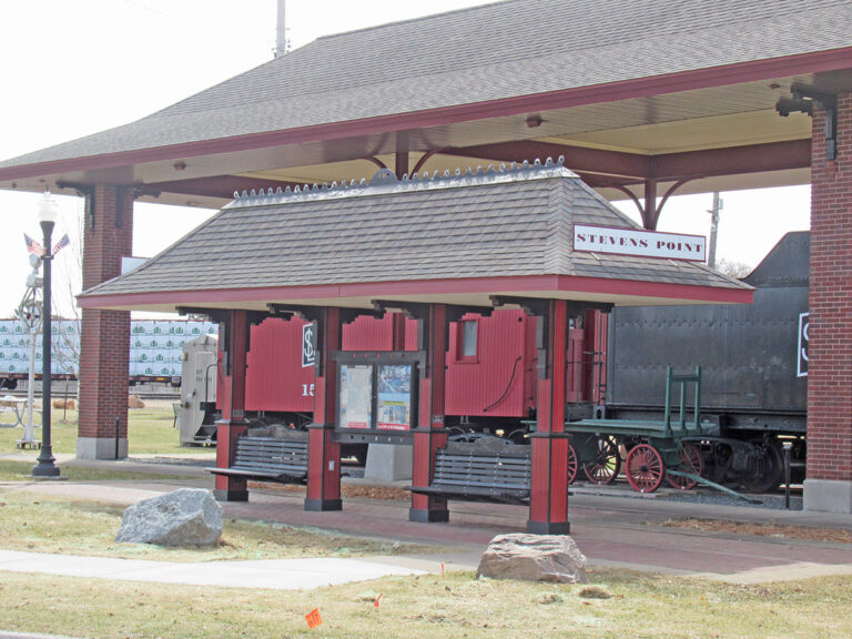 Covered Benches and Signs Oblique