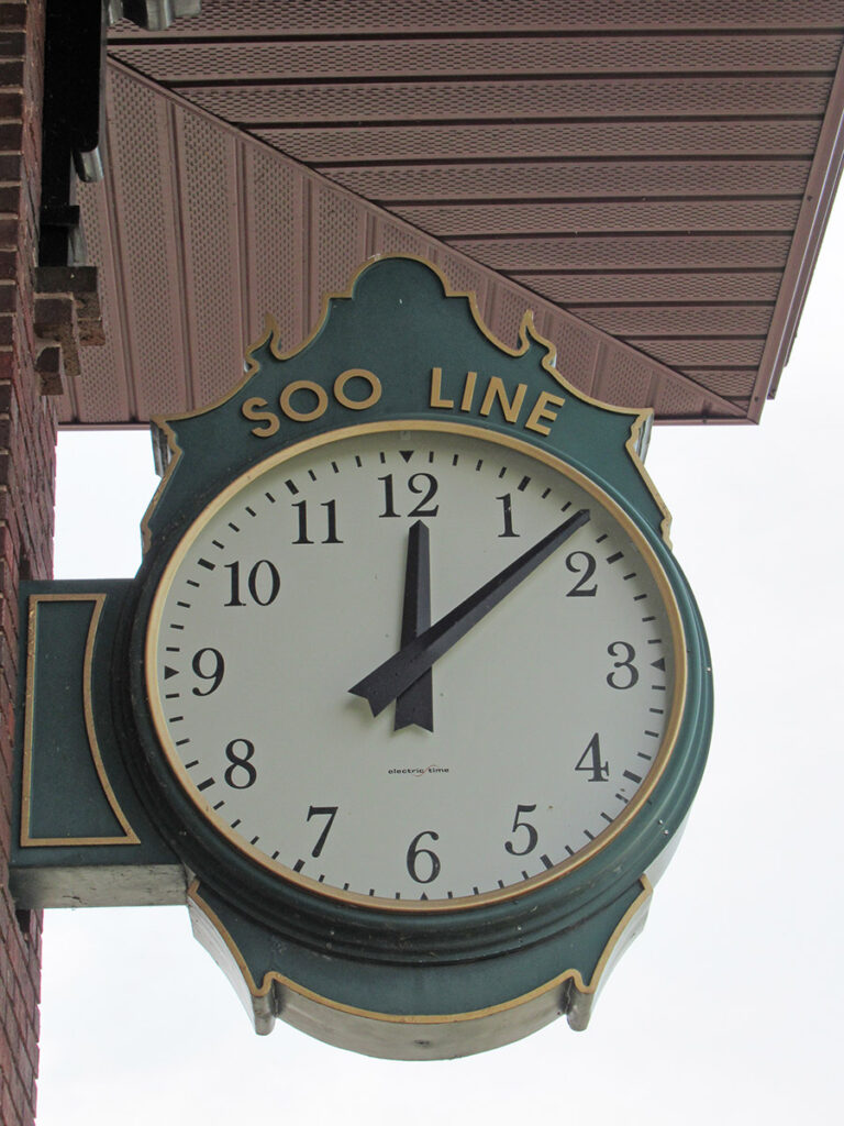 Train Shed Clock