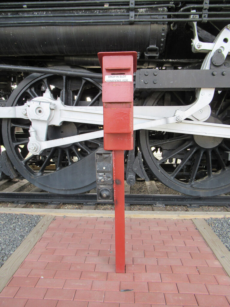 Train Shed Donation Box